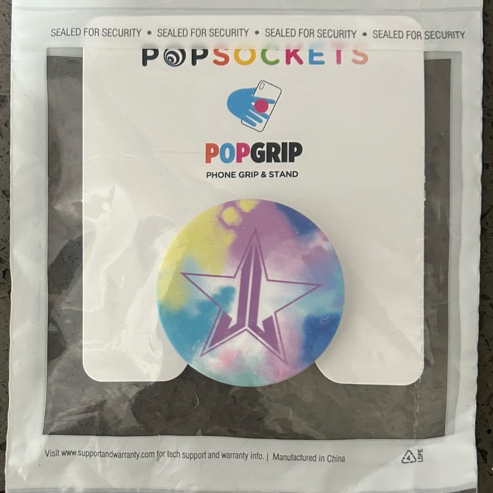 Jeffree Star x PopSocket PopGrip - Tie-Dye Logo Design - Picture 5 of 6